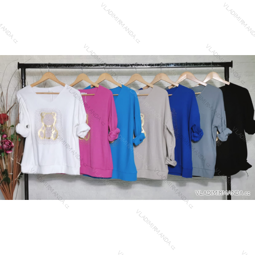 Women's Long Sleeve Tunic (S/M ONE SIZE) ITALIAN FASHION IMPGM2316483