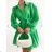 Women's Long Sleeve Shirt Dress (S/M ONE SIZE) ITALIAN FASHION IMPOC236352