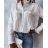 Women's Long Sleeve Shirt (S/M ONE SIZE) ITALIAN FASHION IMPOC236218