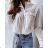Women's Long Sleeve Shirt (S/M ONE SIZE) ITALIAN FASHION IMPOC236218