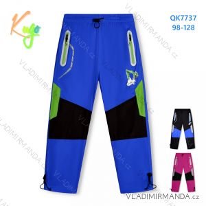 Children's girls' and boys' cotton-lined trousers (98-128) KUGO ST7737