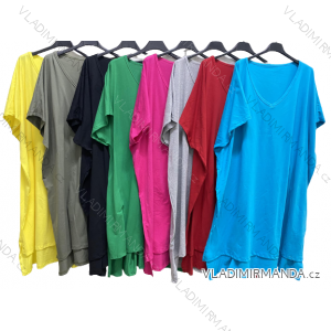 Women's oversize short sleeve dress (3XL/4XL ONE SIZE) ITALIAN FASHION IMC23134