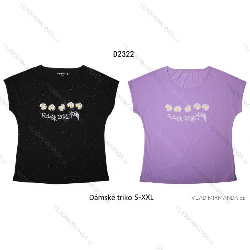 Women's short sleeve T-shirt (S-2XL) WOLF D2322