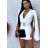Women's Elegant Long Sleeve Dress (S/M ONE SIZE) ITALIAN FASHION IMPLP2327030011