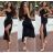 Women's elegant evening dress with straps (S/M ONE SIZE) ITALIAN FASHION IMPLP2375150105
