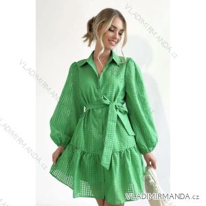 Women's Long Sleeve Shirt Dress (S/M ONE SIZE) ITALIAN FASHION IMPLP2363520014