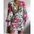 Women's Elegant Long Sleeve Dress (S/M ONE SIZE) ITALIAN FASHION IMWE23462
