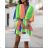 Women's Sleeveless Summer Dress (S / M ONE SIZE) ITALIAN FASHION IMWC222493