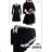 Women's Wednesday Long Sleeve Dress (S/M ONE SIZE) ITALIAN FASHION LIMWGS23566