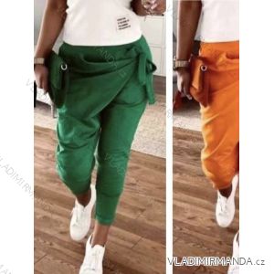 Women's long sweatpants with hood (S/M ONE SIZE) ITALIAN FASHION IMWB22194