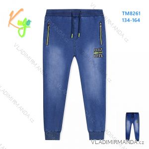 Long jeans for boys (134-164) KUGO TM8261