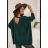 Svetr oversize dlouhý rukáv dámský nadrozměr (2XL/3XL ONE SIZE) POLSKÁ MÓDA PMWM23612
