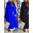 Summer long sleeve flowered women's dress (UNI S / L) ITALIAN FASHION IMK20150