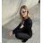 Women's Long Sleeve Jumpsuit (S/M ONE SIZE) ITALIAN FASHION IMPLP2356010012