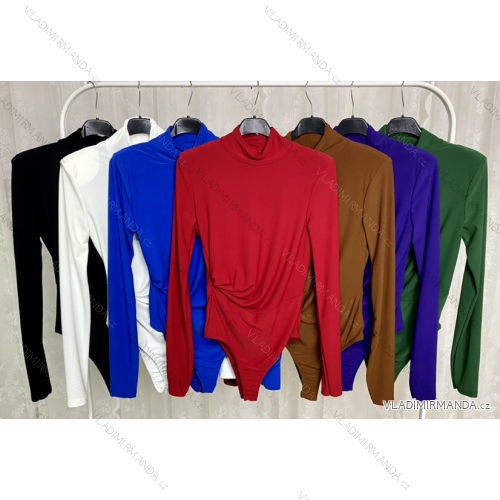 Women's Long Sleeve Body (S/M ONE SIZE) ITALIAN FASHION IMPLP2312960085