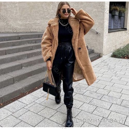 Women's Long Sleeve Coat (S/M ONE SIZE) ITALIAN FASHION IMPLP2336140168