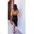 Women's elegant strapless dress (S/M ONE SIZE) ITALIAN FASHION IMPLP2323313011