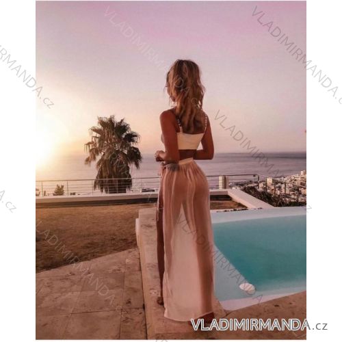 Women's Long Wrap Skirt (S/M ONE SIZE) ITALIAN FASHION IMPLP2313155055