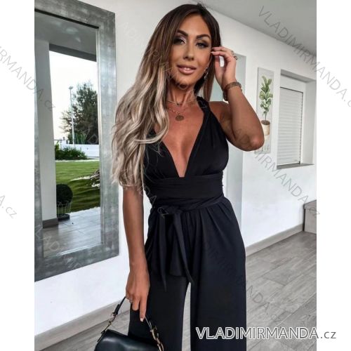 Women's Sleeveless Jumpsuit (S/M ONE SIZE) ITALIAN FASHION IMPLP2350830080