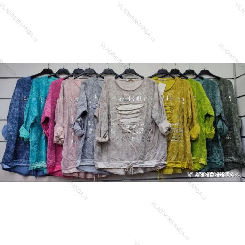 T-shirt carmen long sleeve women (S / M ONE SIZE) ITALIAN FASHION IMWP21u3552