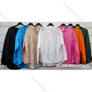 Women's Long Sleeve Shirt (S/M ONE SIZE) ITALIAN FASHION IMWP23031