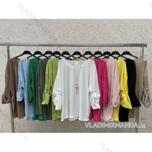 Buttoned Dress with Buttoned Ladies (uni s-m) ITALIAN FASHION IM2203948