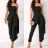 Women's Sleeveless Long Jumpsuit (S/M ONE SIZE) ITALIAN FASHION IMPGM237520