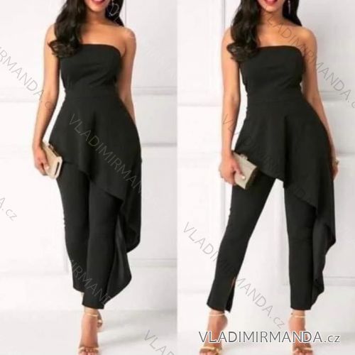 Women's Sleeveless Long Jumpsuit (S/M ONE SIZE) ITALIAN FASHION IMPGM237520