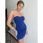 Women's Elegant Sleeveless/Strap Dress (S/M ONE SIZE) ITALIAN FASHION IMPBB23A37641