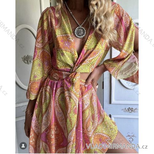 Women's Long Sleeve Dress (S/M ONE SIZE) ITALIAN FASHION IMPBB23B22841