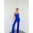 Women's Sleeveless/Strap Long Jumpsuit (S/M ONE SIZE) ITALIAN FASHION IMPBB23B8850