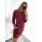 Women's Classic Warm Long Sleeve Dress (S/M ONE SIZE) ITALIAN FASHION IMD22908 -   Brown
,   S/M