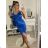 Women's elegant evening dress with straps (S/M ONE SIZE) ITALIAN FASHION IM3222IM322MONICA0 -   Dark turquoise
,   S/M