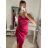 Women's elegant evening dress with straps (S/M ONE SIZE) ITALIAN FASHION IM3222IM322MONICA0 -   Dark turquoise
,   S/M