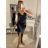 Women's elegant evening dress with straps (S/M ONE SIZE) ITALIAN FASHION IM3222IM322MONICA0 -   Dark turquoise
,   S/M