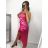 Women's elegant evening dress with straps (S/M ONE SIZE) ITALIAN FASHION IM3222IM322MONICA0 -   Dark turquoise
,   S/M