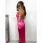 Women's elegant evening dress with straps (S/M ONE SIZE) ITALIAN FASHION IM3222IM322MONICA0 -   Dark turquoise
,   S/M