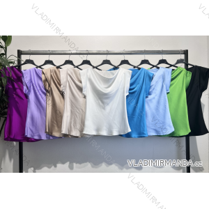 Women's Short Sleeve T-Shirt/Tunic (S/M ONE SIZE) ITALIAN FASHION IMPLM23231070