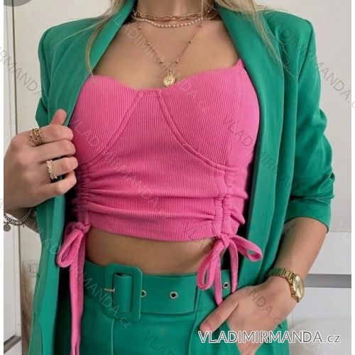 Women's strapless crop top (S/M ONE SIZE) ITALIAN FASHION IMPGM233341
