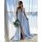 Women's Strapless Long Party Dress (S/M ONE SIZE) ITALIAN FASHION IMPBB23B22631