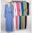 Women's Long Elegant Pleated Long Sleeve Dress (S/M ONE SIZE) ITALIAN FASHION IMPBB2320469s