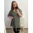 Shirt extended 3/4 long sleeve women's (L/XL/2XL ONE SIZE) ITALIAN FASHION IM423025