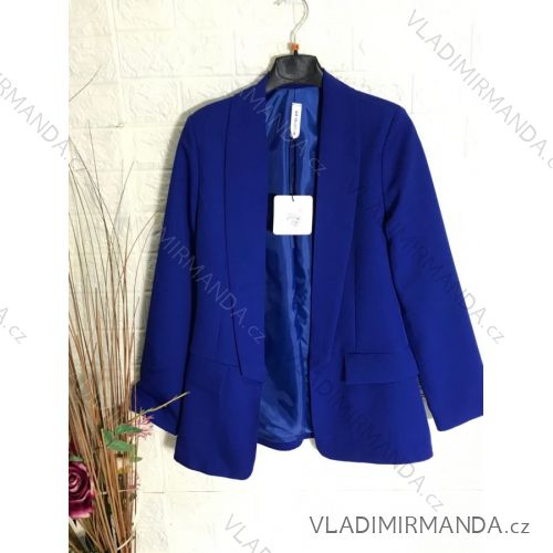 Šaty letní na ramínka dámské (S/M ONE SIZE) ITALSKÁ MÓDA IMPBB22B21841 Royal blue S