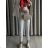 Women's long pants with belt (S-XL) ITALIAN FASHION IMPGM237884-02 pink S