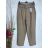 Women's long pants with belt (S-XL) ITALIAN FASHION IMPGM237884-03 beige S