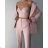 Šaty letní na ramínka dámské (S/M ONE SIZE) ITALSKÁ MÓDA IMPBB22B21841 Light blue S