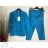 Women's elegant pants, jacket and top set (S-XL) ITALIAN FASHION IMPGM233790-03 pink S