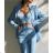 Women's elegant pants, jacket and top set (S-XL) ITALIAN FASHION IMPGM233790-05 pink M