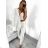 Women's elegant pants, jacket and top set (S-XL) ITALIAN FASHION IMPGM233790-06 beige XL