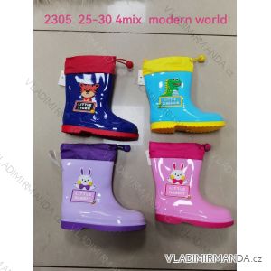 Rubber boots for children's girls and boys (25-30) MODERN WORLD OBMW232305